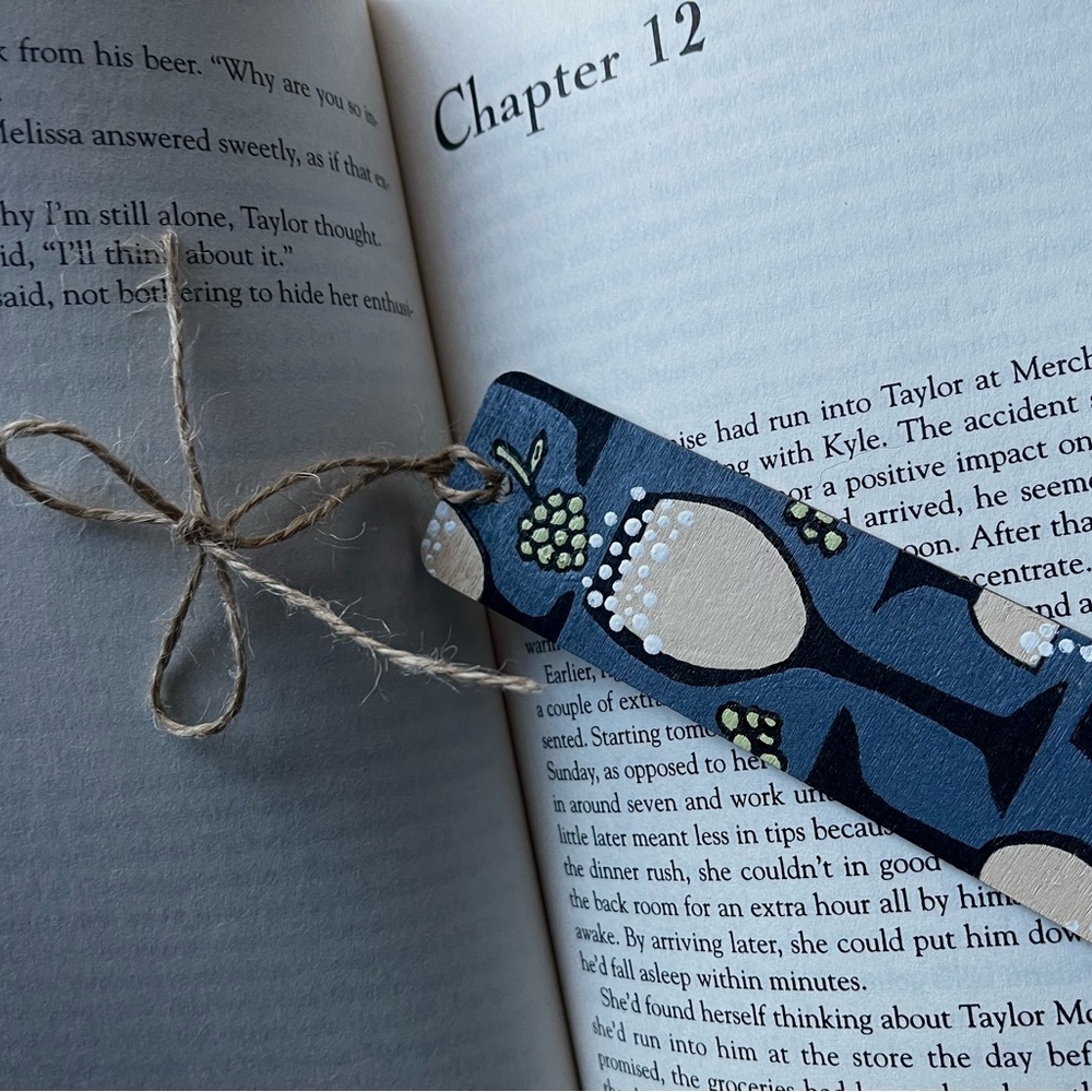 Wine Glass Bookmark